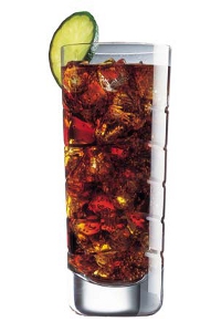 Рецепт коктейля Ром кола (Rum cola cocktail, Rum and coke)