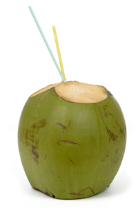 Коктейль с ананасовым соком Зеленый кокос (Green Coconut cocktail)
