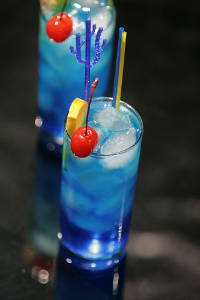 коктейль голубая лагуна