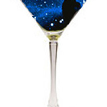 Синий коктейль Бикини мартини (Bikini Martini cocktail)