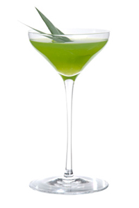 Зеленый коктейль Запретный плод (Forbidden Fruit cocktail)