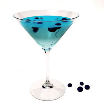 Черничный мартини (Martini Blueberry cocktail)