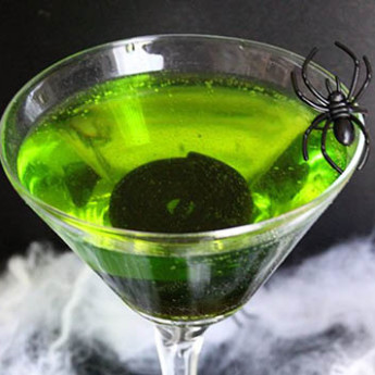 Рецепт коктейля Зеленый вурдалак (Green Ghoul cocktail)